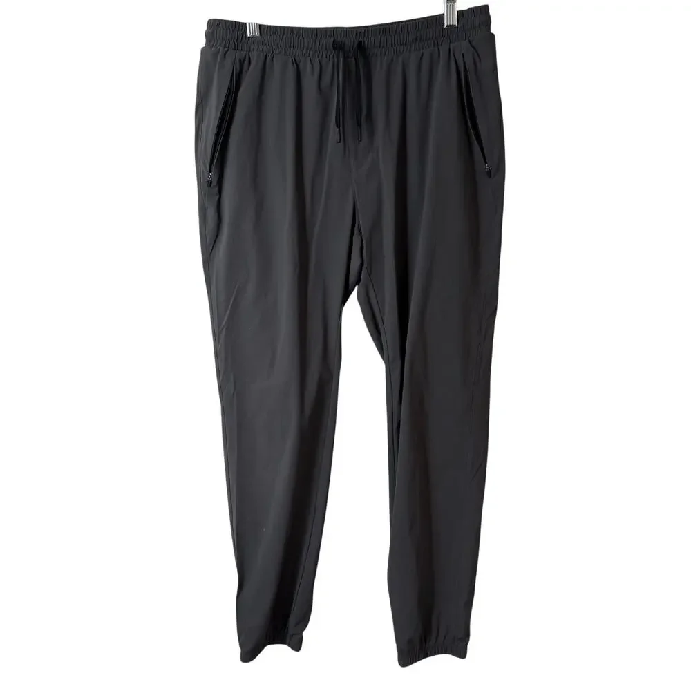 UNRL Men's Jogger‎ Pants Ankle Tapered Grey Large Athleisure Active